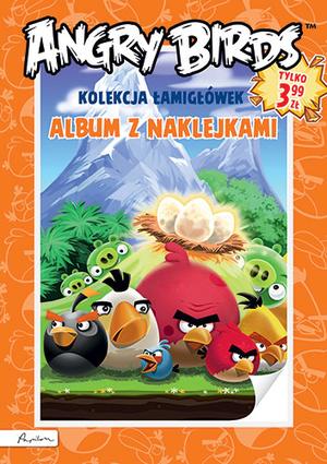 Angry Birds. Kolekcja łamigłówek. Album z nalepkami